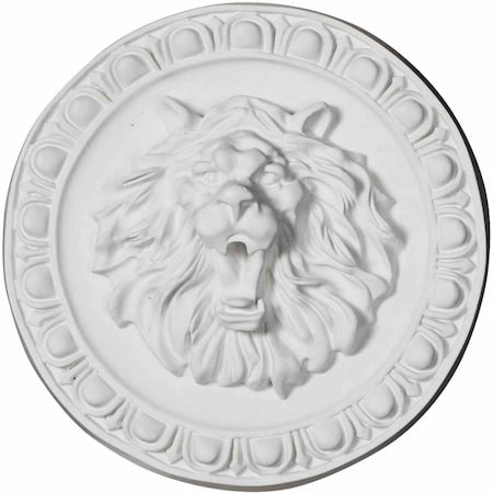 Ekena Millwork 13 3/4"OD x 3 5/8"P Lion Rosette ROS14X14LI